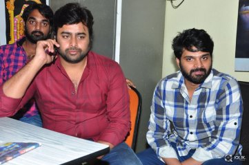 Appatlo Okadundevadu Movie Team at Devi Theater